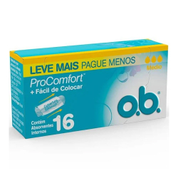 absorvente interno procomfort medio com 16un