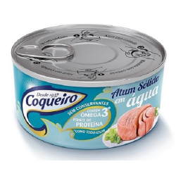 atum solido ao natural coqueiro lata 130g