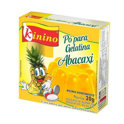 gelatina kinino 20g abacaxi