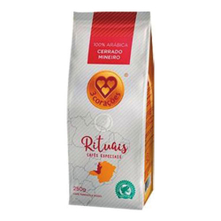 cafe torrado e moido gourmet cerrado mineiro 3 coracoes pacote 250g