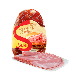 mortadela sadia defumada fatiado 200g