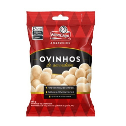 ovinhos de amendoim elma chips 145g