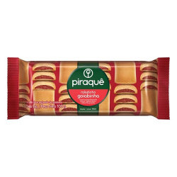 biscoito roladinho recheio goiabinha piraque pacote 75g