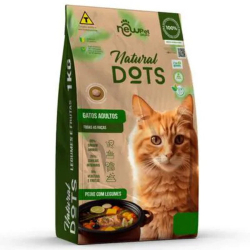 racao natural dots prem.esp.1kg gato adulto