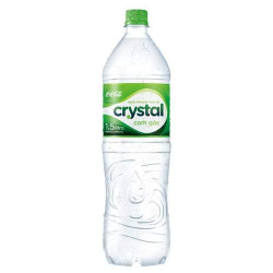 agua mineral crystal com gas 1,5l