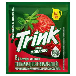refresco em po trink 15g morango