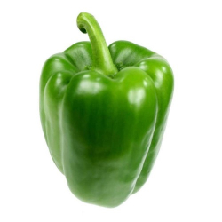 pimentao verde 500g - aproximadamente 2 unidades