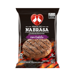 hamburguer perdigao nabrasa 150g costela bovina