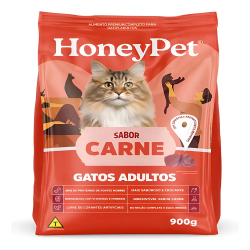 racao honey para gatos 900g carne
