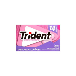chiclete trident 25,2g tuti fruti