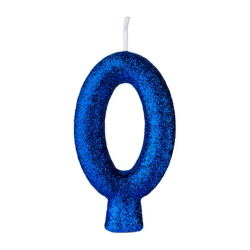 regina vela cintilante azul n.0