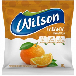 refresco wilson 350g laranja