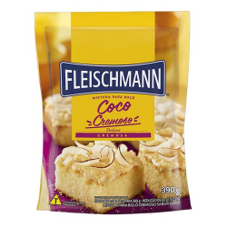 mistura bolo fleischmann coco