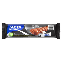 choc. barra lacta 28g diamante negro