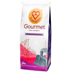 cafe 3 coracoes 250g gourmet mog. paulista