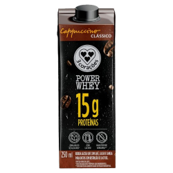 bebida lactea 3 coracoes power whey 15g 250ml classico