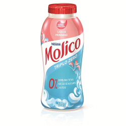 iogurte desnatado morango zero lactose nestle molico frasco 170g