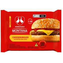 hamburguer perdigao 145g montana cheesebur/ketch