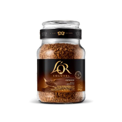 cafe soluvel l`or 84g vidro intense