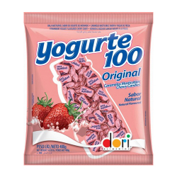 balas dori yogurte 400g morango