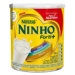 leite em po integral nestle ninho forti+ lata 380g