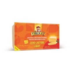 queijo tirolez prato light sem lactose 100g