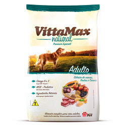 racao vittamax natural adulto