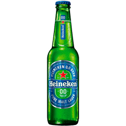 cerveja lager premium puro malte zero alcool heineken garrafa 330ml