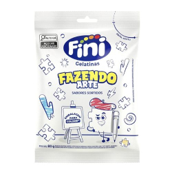 bala de gelatina fini 80g fazendo arte