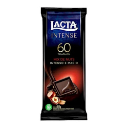 chocolate 60% cacau mix de nuts lacta intense pacote 85g
