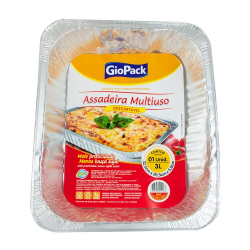 assadeira multiuso giopack descartavel 3l 1 un