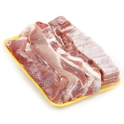 carne suina sua bandeja 400g