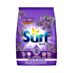 detergente po surf 800g lavanda saco