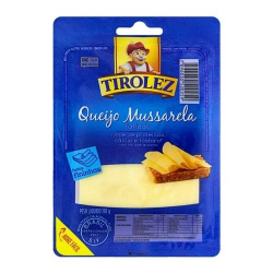 queijo tirolez mussarela fatiado100g