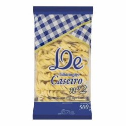 macarrao `de` 500g caseiro talharim n 2 dt2
