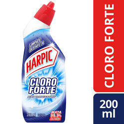 desinfetante uso geral cloro forte harpic squeeze 200ml