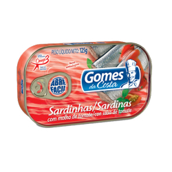 sardinha gomes da costa 125g tomate