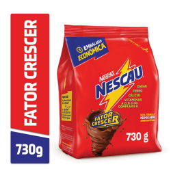 achocolatado em po nestle nescau pacote 730g embalagem economica