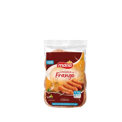 linguica grossa de frango mana - 500g