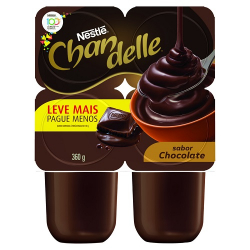 sobremesa chandelle cremosa chocolate po 360g
