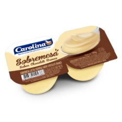 sobremesa carolina choc bco c/2