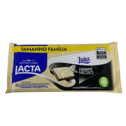 choc. barra lacta 145g diam.negro/laka