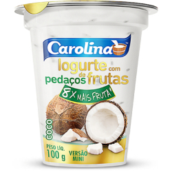 iogurte carolina pedacos coco