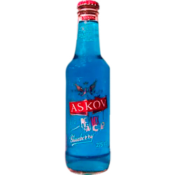 vodka askov ice long neck blue