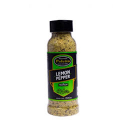 tempero poletto 200g lemon pepper