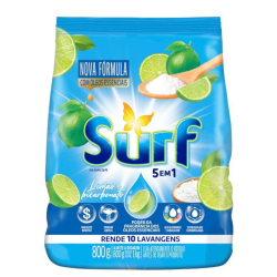 lava roupas limao bicarbonato surf 800g