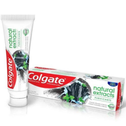 gel dental colgate natural extracts 90g carvao ativado e menta