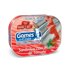 sardinha gomes da costa 250g tomate