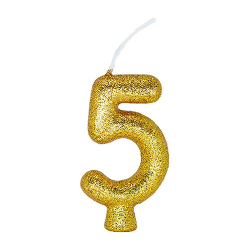 regina vela cintilante n.5 dourado