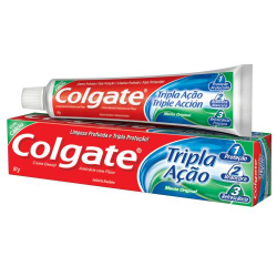 creme dental colgate tripla acao menta 90g